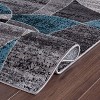 World Rug Gallery Contemporary Distressed Circle Area Rug - image 4 of 4