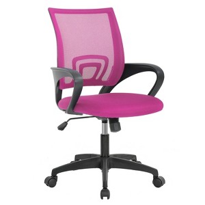 BestMassage Office Chair Computer Chair Desk Chair with 360 Degree Swivel & Lumbar Support Suitable for Office Home - 1 of 4