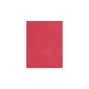LUX 8.5" x 11" Colored Paper 32 lbs. Holiday Red 50 Sheets/Pack (81211-P-20-50) - 1 of 1