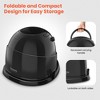 TASALON 1875W Ionic Hooded Hair Dryer Bonnet with 3 Heating Settings - Black - 2 of 4