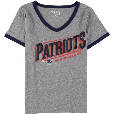 Touch by G-III Womens New England Patriots Sequin Embellished T-Shirt
