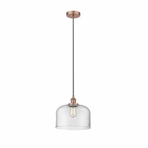 Bell - 1 Light Mini Pendant In Industrial Style-11.75 Inches Tall and 12 Inches Wide - 1 of 1