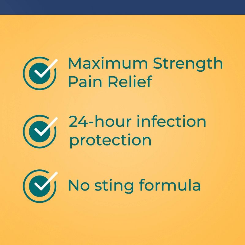 Neosporin 24 Hour Infection Protection Pain Relief Ointment - 0.5oz, 5 of 9