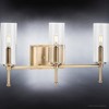 Urban Ambiance Luxury Contemporary Bath Light 11.5''H x 22.125''W,  Olde Brass Finish,  Parkes Collection, UHP4226 - 4 of 4
