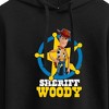 Women's - Disney - Sheriff Woody Cropped Graphic Hoodie - 2 of 3