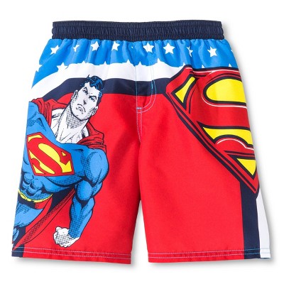 superman swim trunks