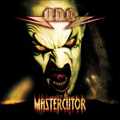 U.D.O. - Mastercutor (Colored Vinyl Clear Vinyl Red Limited Edition Gatefold LP Jacket)