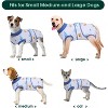 Kuoser Recovery Suit for Dogs Cats After Surgery, Professional Pet Recovery Shirt, Substitute E-Collar & Cone - 3 of 4