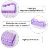 12 Pcs Handle Grip Nail Brush, Fingernail Brush Cleaner Hand Scrub Cleaning Brushes for Toes, Nails, Men and Women - 3 of 4