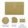 Unique Bargains Sturdy Paper Blank Card Envelopes with String Tie Closure 15 Pcs - 3 of 4