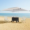LIKEPAY Aluminnum Collapsble Foldable Utility Cart With Waterproof Canopy for Camping and Outdoor Activities - 2 of 4