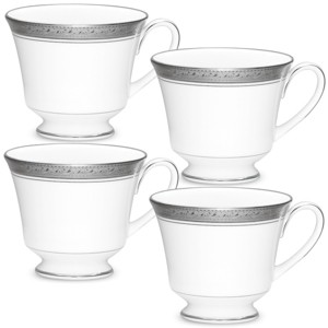 Noritake Crestwood Platinum Set of 4 Cups - 1 of 3