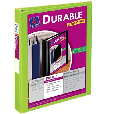 Avery Durable 1  3-Ring View Binder Bright 34153