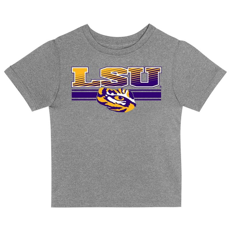 NCAA LSU Tigers Toddler Boys&#39; 2pk T-Shirt, 2 of 4