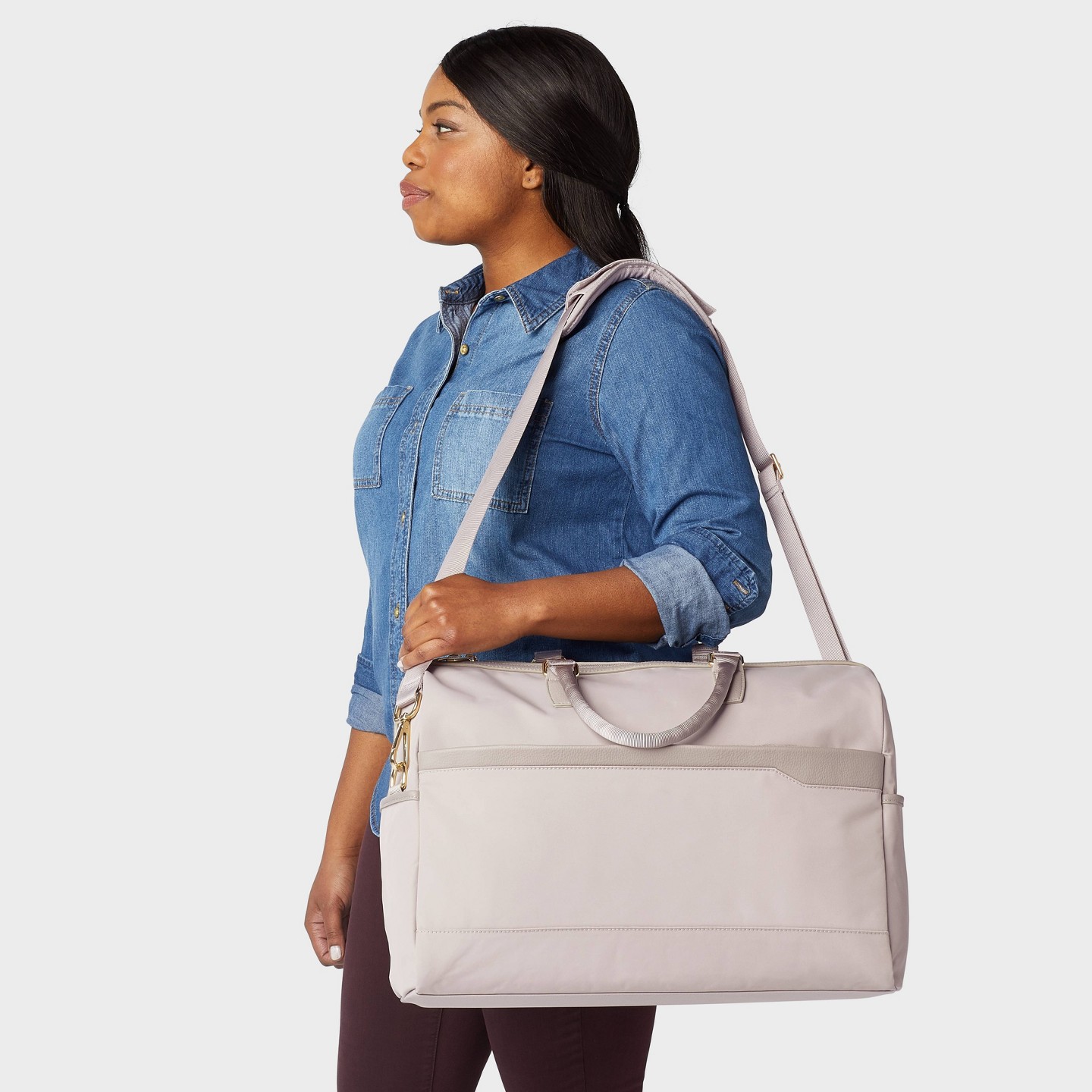 Чемоданы Open Story Signature Weekender Bag Taupe — фото 2