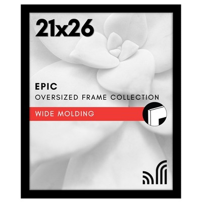 Americanflat 12x18 Collage Picture Frame with Shatter-Resistant Glass - Fits Two 8x10 Photos or One 12x18 Picture - Signature Collection - White