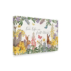 Trademark Fine Art -Katie Pertiet 'Easter Garden I' Canvas Art - 1 of 4