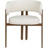 Meridian Furniture,Gideon Vegan Leather Dining Chair, Set of 2 - 3 of 4