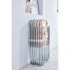 TiramisuBest Yellow Transparent Folding Steel Chair - 4 of 4