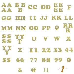 Packed Party Customizable Letter Garland - 1 of 3