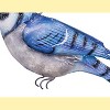 Gallerie II Metal Capiz Blue Jay Ornament - 3 of 3