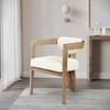 Meridian Furniture,Carlyle Vegan Leather Dining Chair - 2 of 4