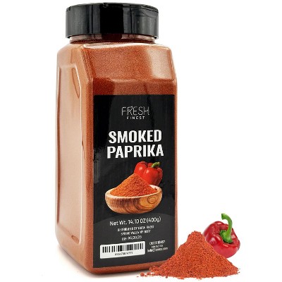 Fresh Finest Smoked Paprika – Powder, All-Natural, Kosher – 14.10oz