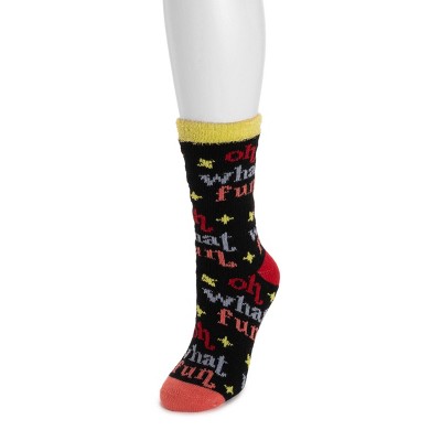 MUK LUKS Women's Holiday Double Layer Socks - image 2