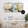Stupell Industries Abstract Sunshine Florals 2pc Framed Giclee Art Set - 3 of 4