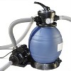 Aquarian Phoenix 18' x 52" Steel Frame Above-Ground Pool Kit, DIY Family Size Backyard Pool with Sand Filter Pump, Ladder, Liner, Skimmer, and Net - 4 of 4