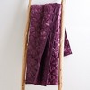 BH Ellora Plum Quilted Throw- Levtex Home - 3 of 4