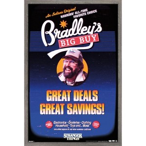 Trends International Netflix Stranger Things: Season 5 (2025) - Bradley's Big Buy Framed Wall Poster Prints - 1 of 4