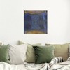 20" x 20" Golden Beach Abstract Unframed Canvas Wall Art in Blue - Unbranded: Oliver Gal Modern Decor, Digital Print, FSC Wood - 3 of 3