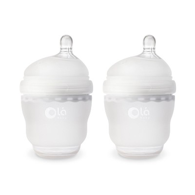 Olababy Gentle Bottle - Frost 4oz (2PK)