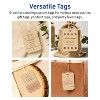 Avery Printable Rectangle Rounded Corner Tags with Sure Feed Technology, 2" x 3", Kraft Brown Cardstock, Print-to-the-Edge, Laser/Inkjet, 80 Total - 3 of 4