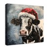 Creative Products Painty Christmas Cow 24 x 24 Canvas Wall Art - image 2 of 4