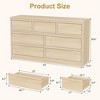6 Drawer Dresser for Bedroom, 29" Tall Modern 6 Chest of Drawers with Large Storage Space - 2 of 4