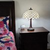 Amora Lighting Tiffany Style Chandelle Table Lamp 25" High - 3 of 4