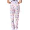 Disney Princess Women's Allover Princess Silky Soft Sleepwear Pajama Pants Light Pink - 3 of 4