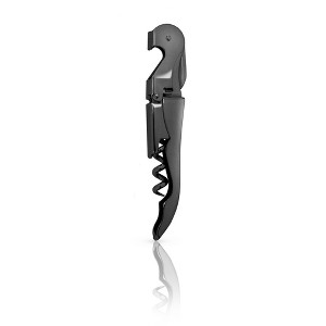 Viski Gunmetal Black Wine, Wine Bottle Opener - 1 of 4