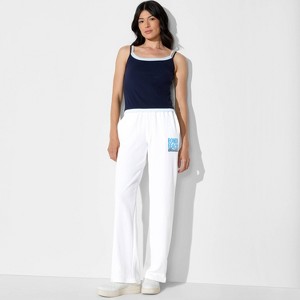 Women's Mid-Rise French Terry Sweatpants - Wild Fable™ - 1 of 3