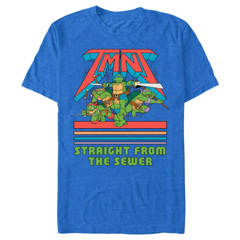 Men's Teenage Mutant Ninja Turtles Straight from the Sewer T-Shirt, 1 of 6