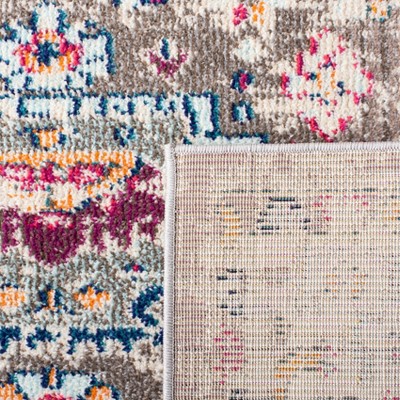 Elegant Taupe & Ivory Synthetic 8' x 10' Easy-Care Area Rug