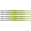 da Vinci FIT Synthetics Student Brush, Synthetic, Acrylic & Tempera, Round, Series 373, Size 8, Pack of 6 - 2 of 3