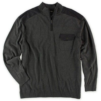 Alfani Mens 1/4 Zip Knit Sweater