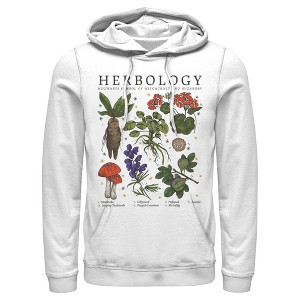 Men's Harry Potter Hogwarts Herbology Pull Over Hoodie - 1 of 4