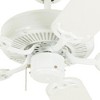 Westinghouse Contractor's Choice 52 Inch Indoor Ceiling Fan, Quiet Motor, Flush Mount, Energy Saving Airflow, Ideal for Bedroom, Kitchen, White - 4 of 4
