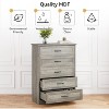 Garvee Elegant 5-Drawer Farmhouse Dresser – Modern Storage Solution with Metal Handles, Anti-Tipping Design - 4 of 4