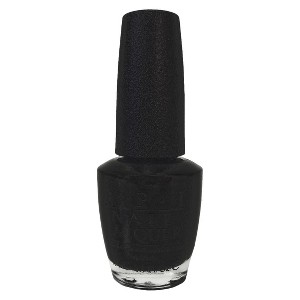 O.P.I Nail Lacquer - Black Onyx - 0.5 fl oz, Black Black
