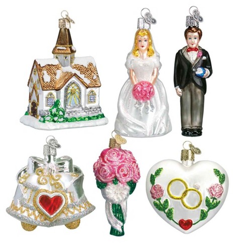 Christmas ornament deals set wedding gift